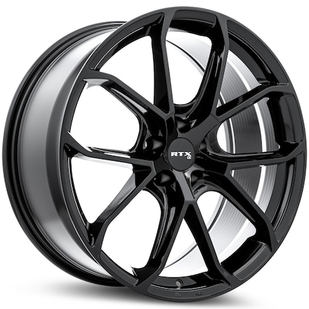 Rtx MC-01 20x9 5x130 ET45 CB71.5 Gloss Black 083231